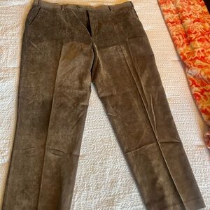 Men's Enro Corduroy Pants in Rich Brown